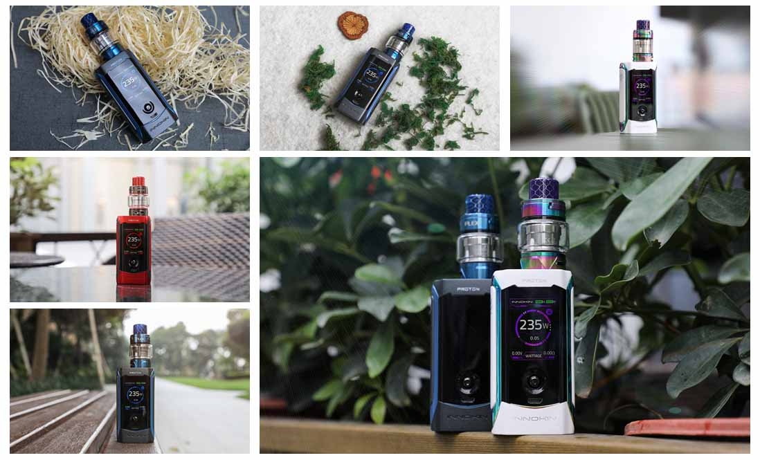 Innokin Proton Plex 235W TC Kit Real Shot Innokin Proton Plex 235W TC Kit Real Shot
