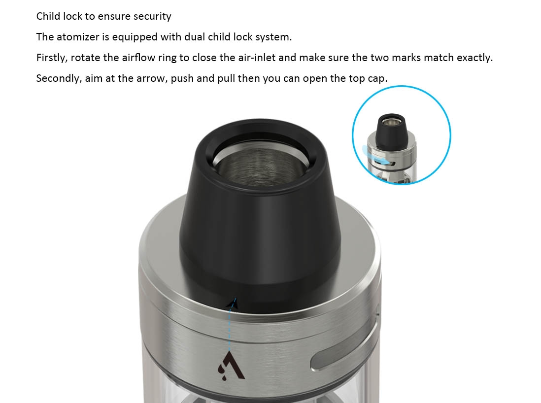 Joyetech CuAIO D22 Kit Child Proof System Joyetech CuAIO D22 Kit Child Proof System