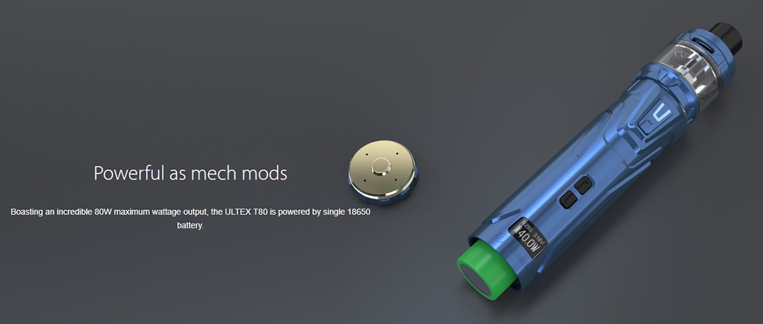 Joyetech ULTEX T80 Powerful as Mech Mods Joyetech ULTEX T80 Powerful as Mech Mods
