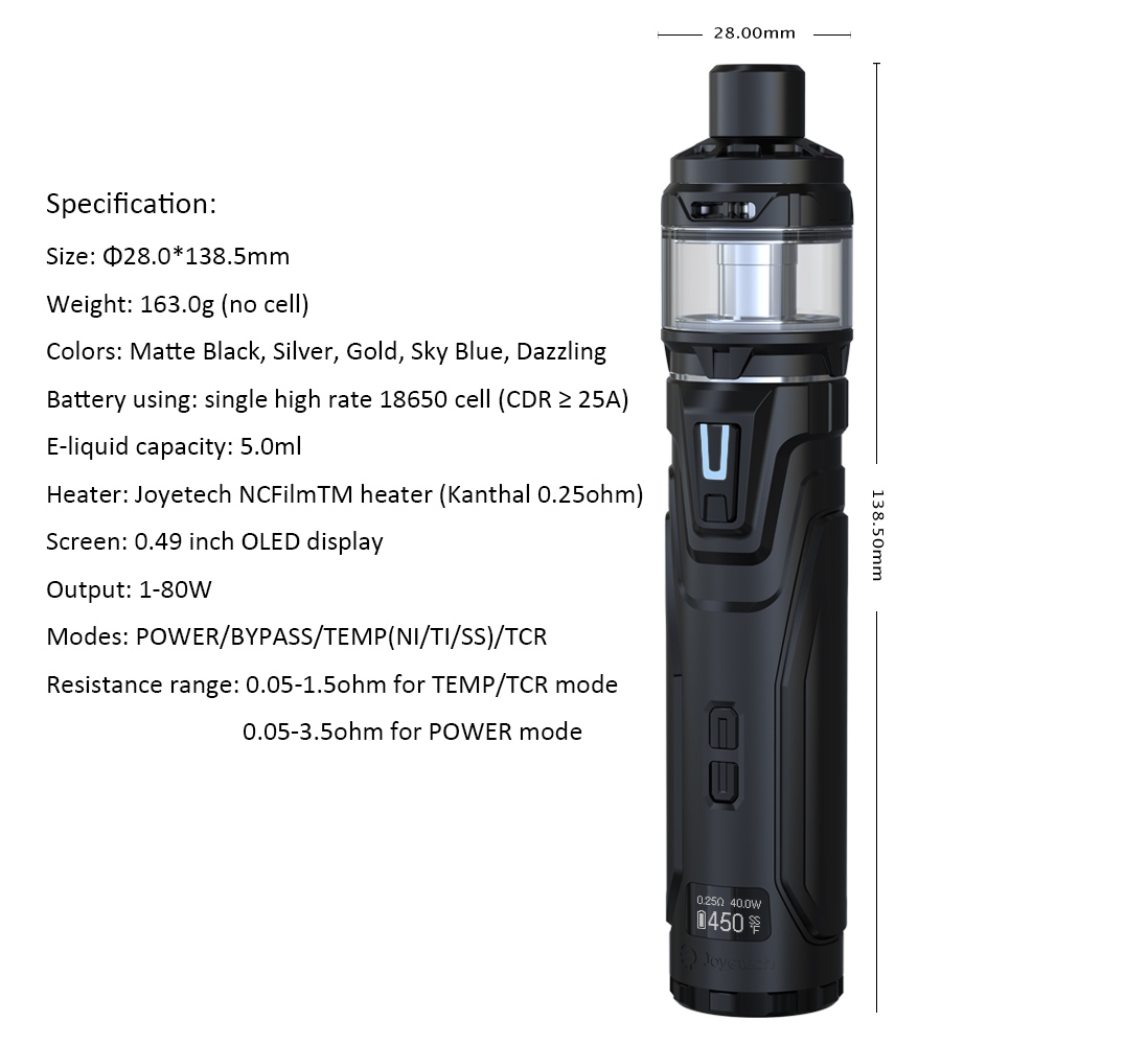 Joyetech ULTEX T80 with CUBIS Max Starter Kit