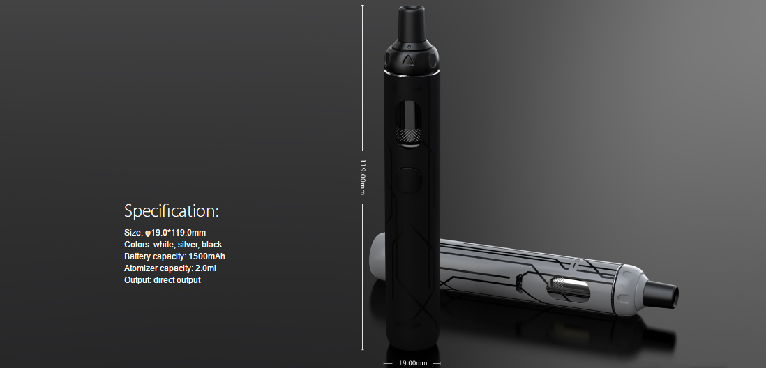 Joyetech eGo AIO(10th Anniversary Edition) Kit TPD 2ml parameters