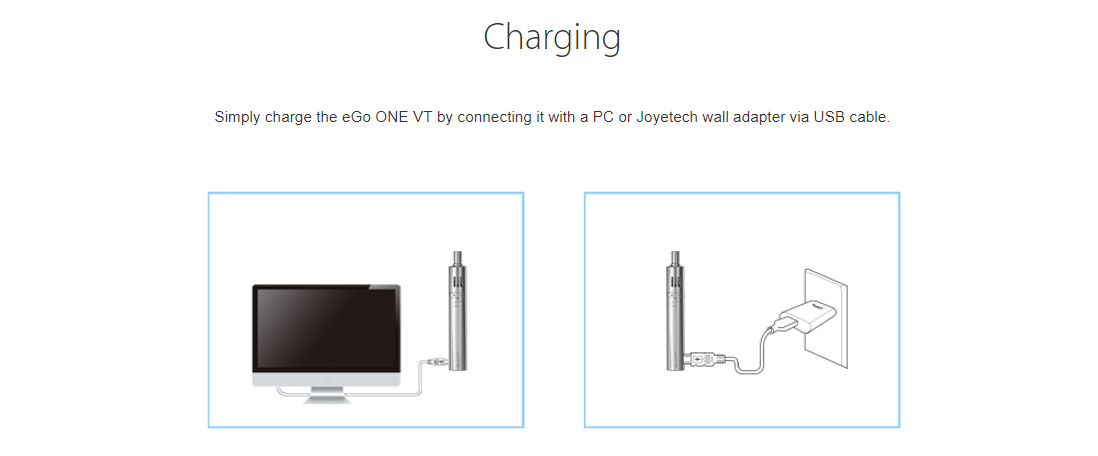 How to Charge Joyetech eGo One VT Kit