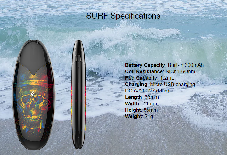 Kanger Surf Kit Parameter