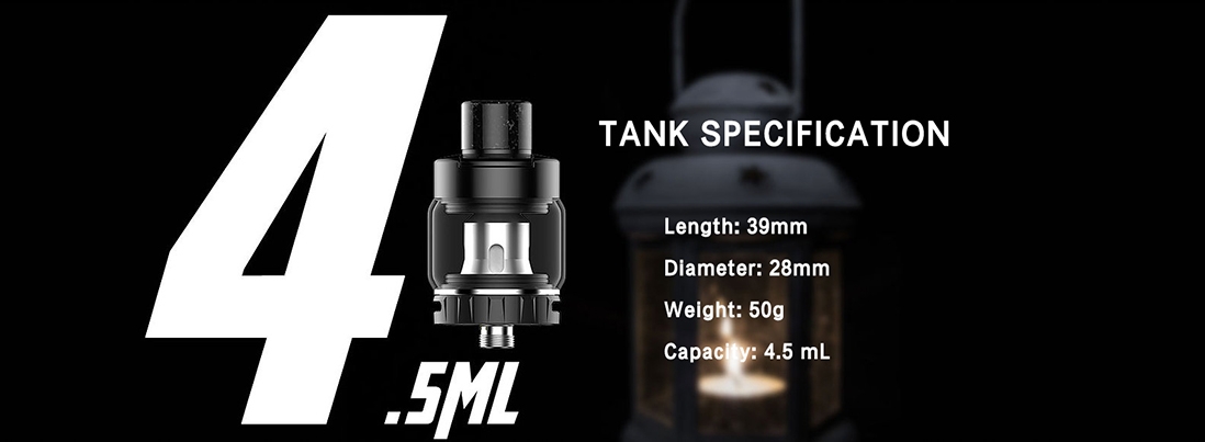 Kanger XLUM Tank parameters