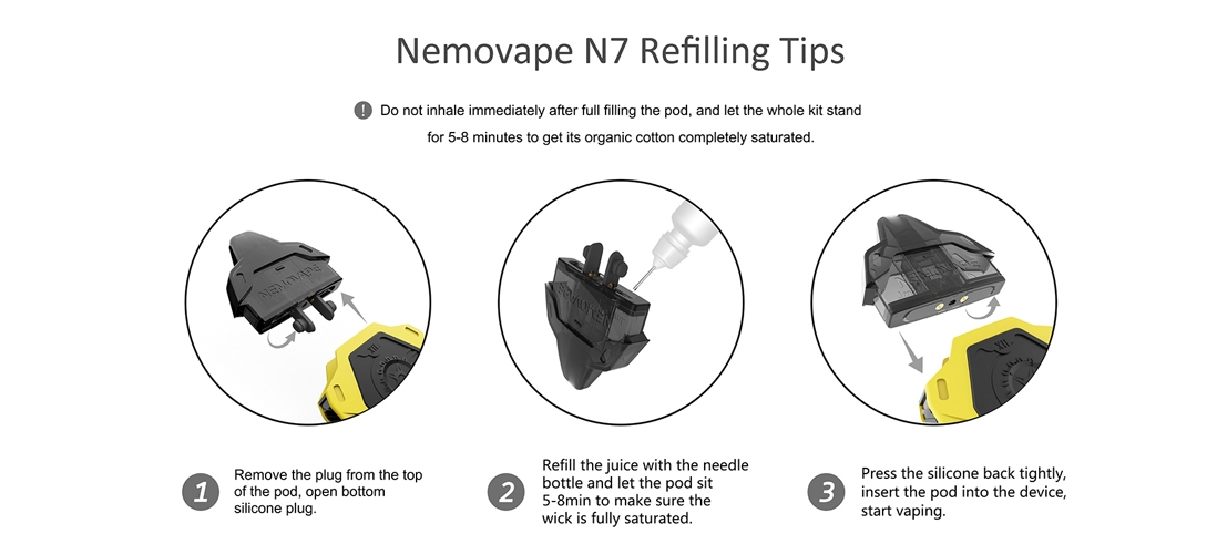 Nemovape N7 Pod Starter Kit 5