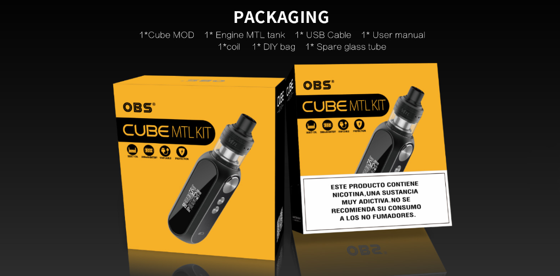 OBS Cube MTL Kit Package