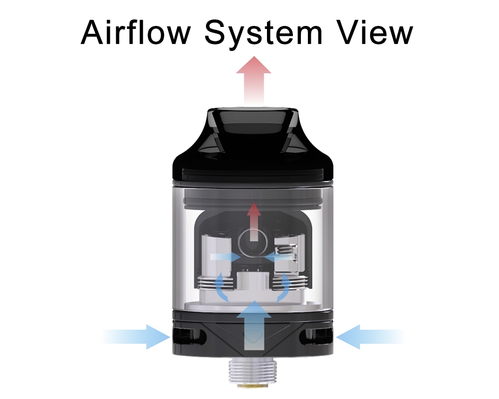 Oumier Wasp Nano RTA Airflow System View