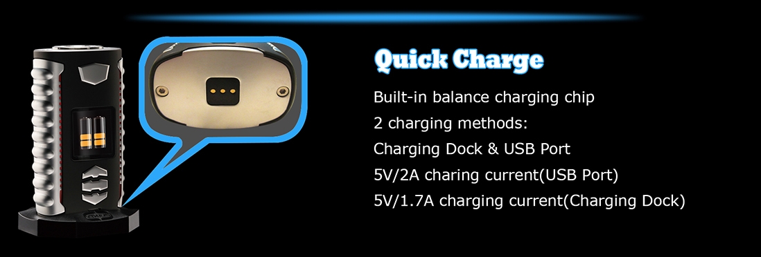 OVANTY Vega 200W Mod Quick Charge