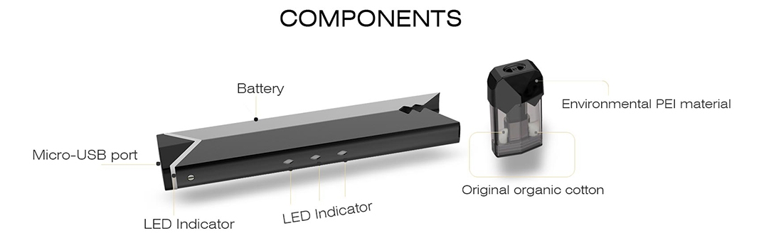 Ovns Saber-S Pod Vape Kit Features