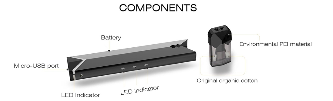 Ovns Saber Pod Vape Kit Features