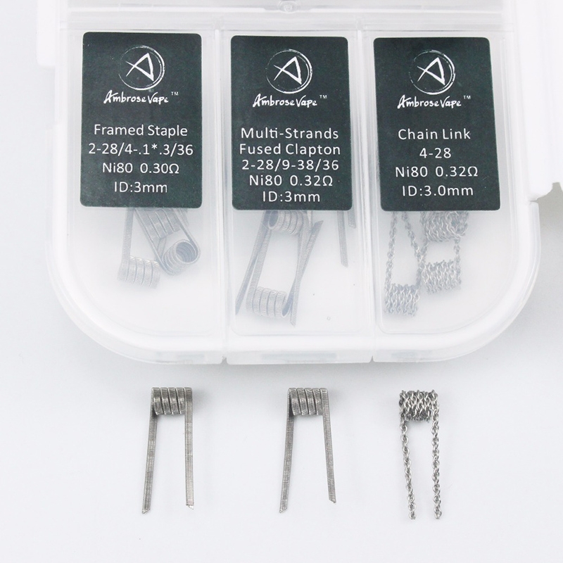 Pilotvape Ambrose Vape 7-in-1 42pcs Prebuilt Coil Box Kit 3