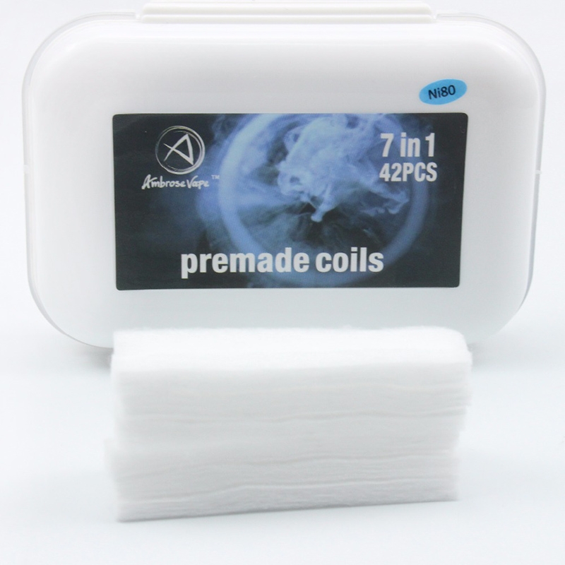 Pilotvape Ambrose Vape 7-in-1 42pcs Prebuilt Coil Box Kit 7