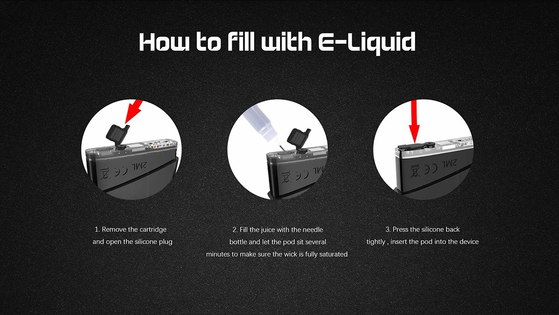 Rincoe Ceto Kit How to Fill with E-liquid