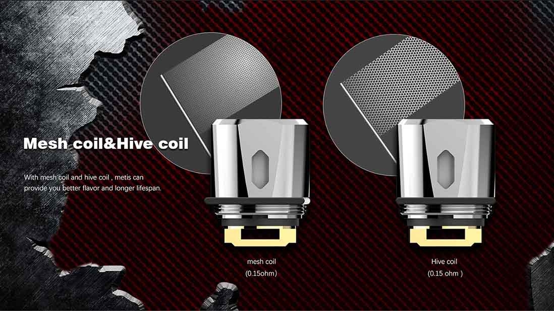 Rincoe Manto 228W TC Kit Mesh Coil & Hive Coil