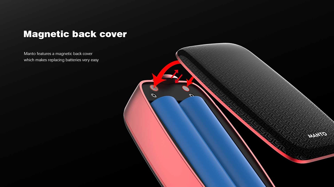 Rincoe Manto 228W TC Mod Magnetic Back Cover