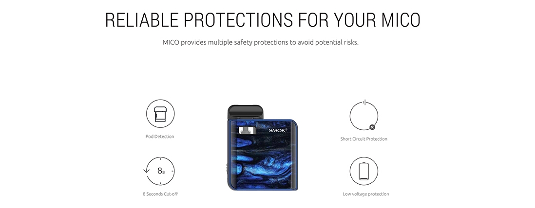 SMOK MICO Protections