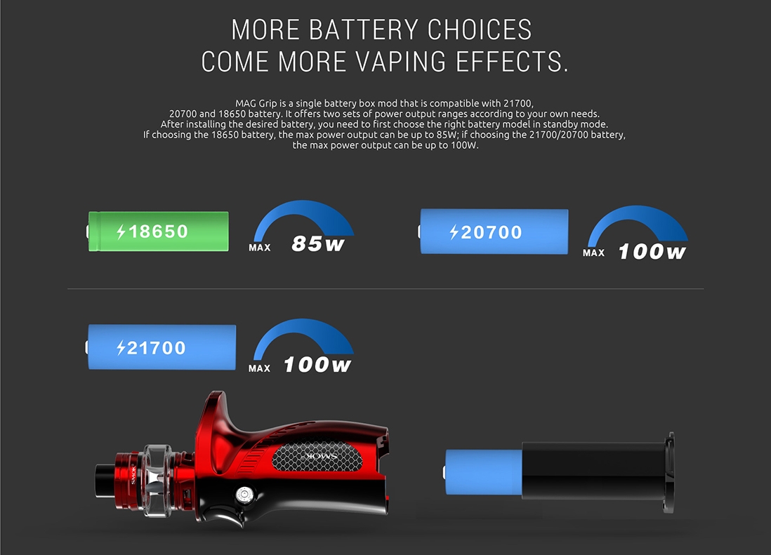 SMOK Mag Grip Mod Power