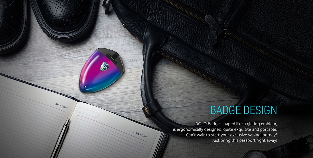 SMOK ROLO Badge Vape Pod Starter Kit Design 