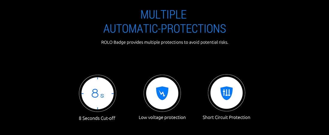 ROLO Bage provides multiple protections to avoid potential risks