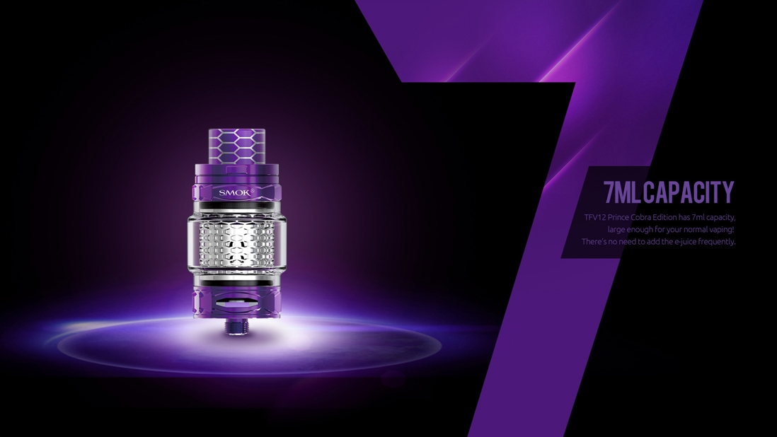 SMOK TFV12 Prince Cobra Edition Tank Features 2