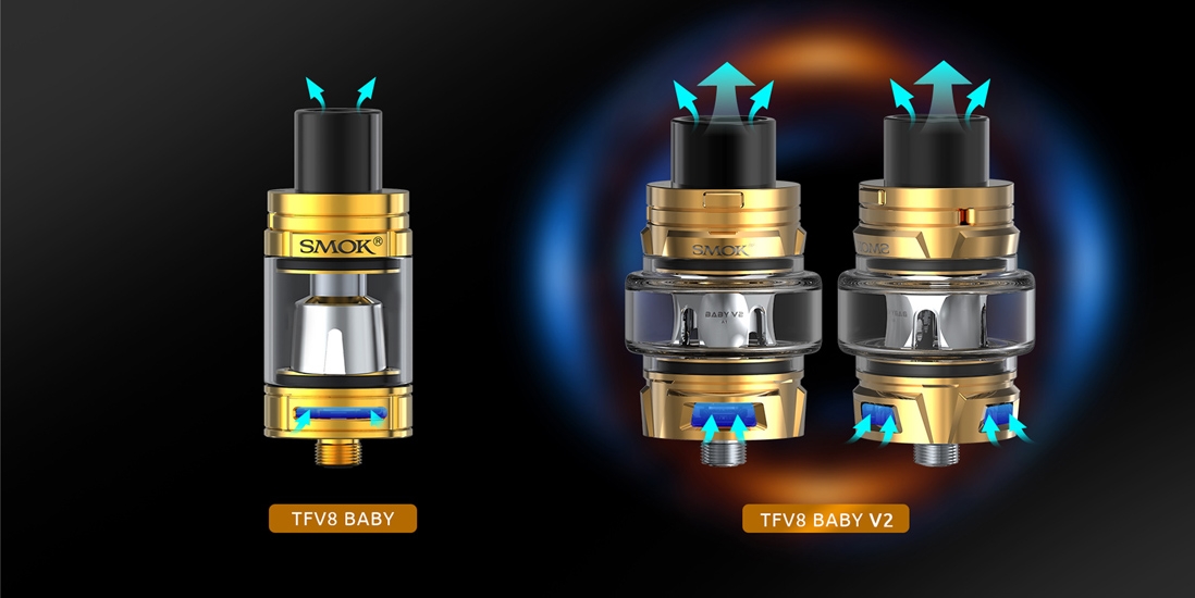 SMOK TFV8 Baby V2 Tank Features 11