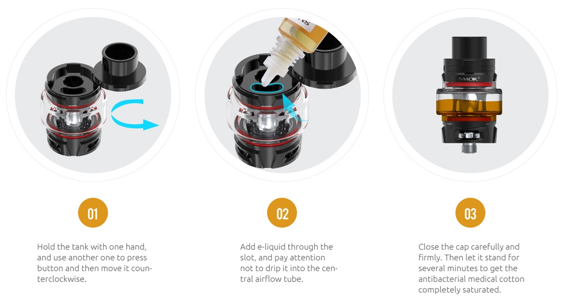 SMOK TFV8 Baby V2 Tank Features 6