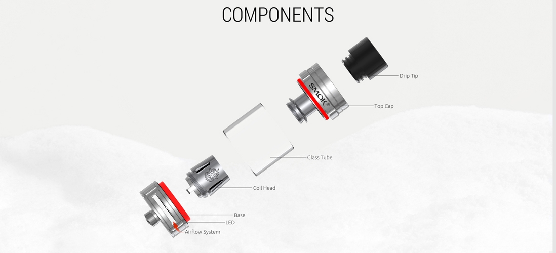 SMOK TFV8 Big Baby Light Edition Atomizer 1