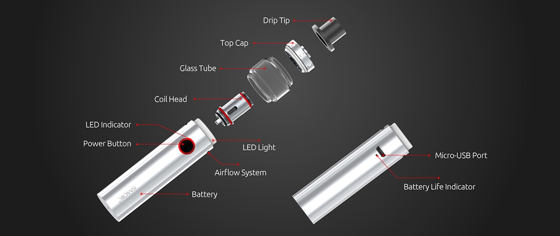 SMOK Vape Pen 22 Light Edition Kit Features
