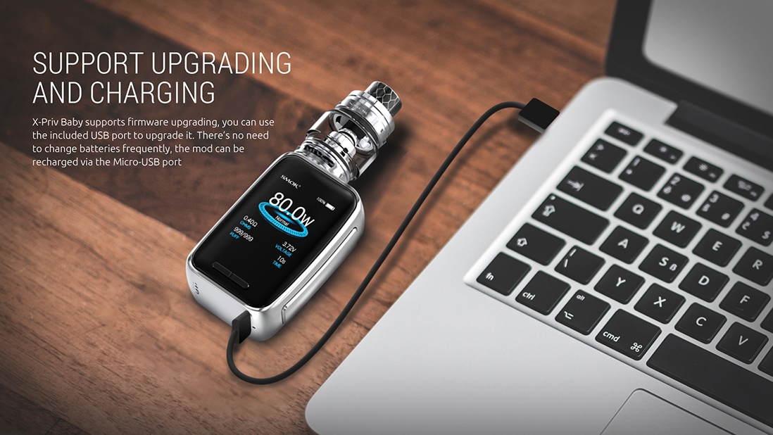 SMOK X-Priv Baby Kit with TFV12 Big Baby Prince features