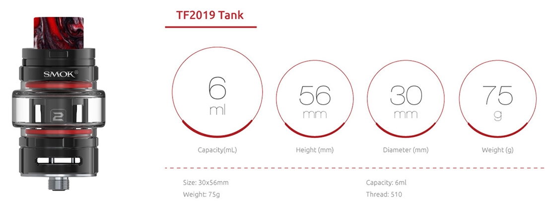 SMOK TF2019 Tank
