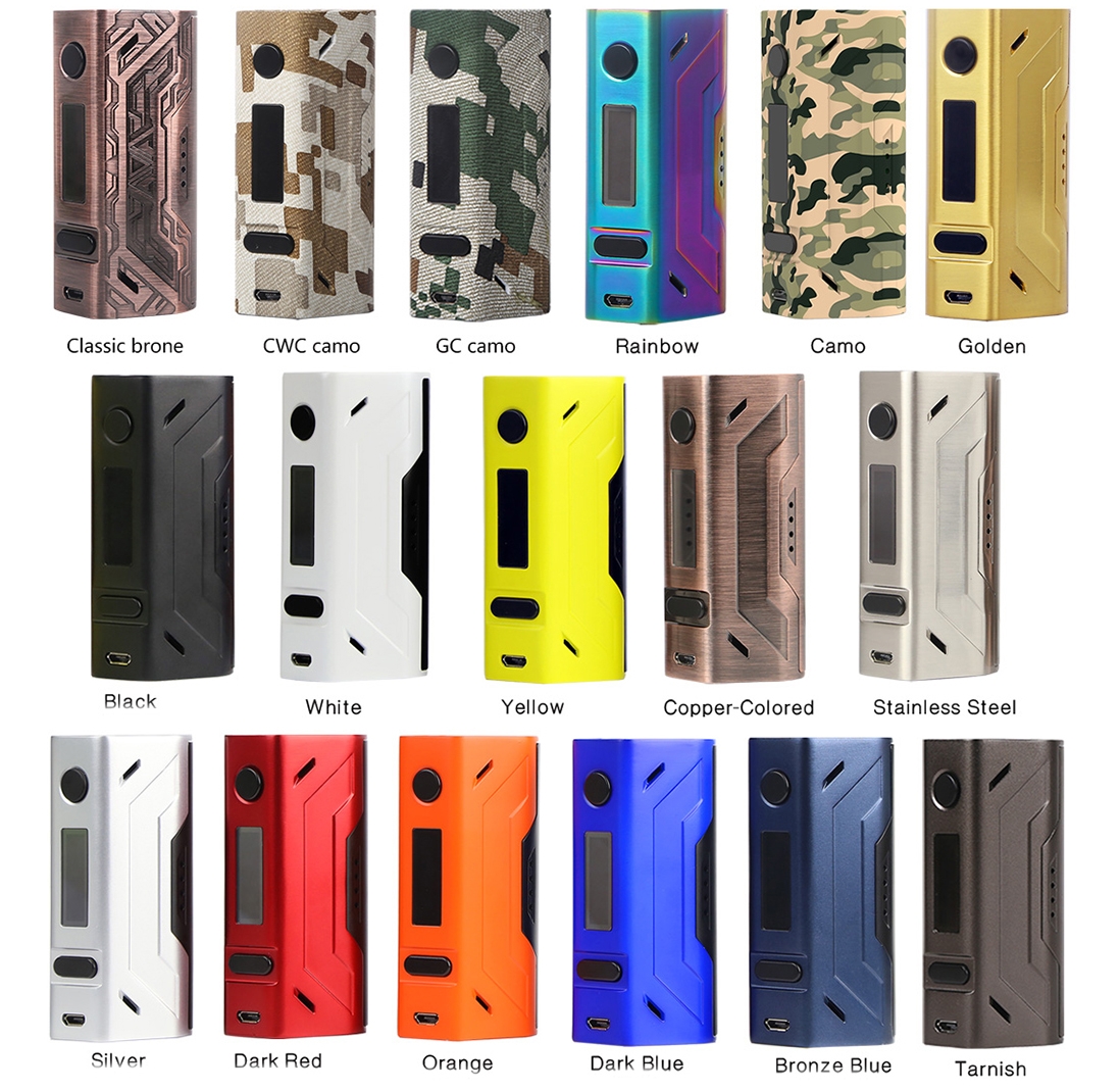 Smoant Battlestar 200W TC Box Mod Colors