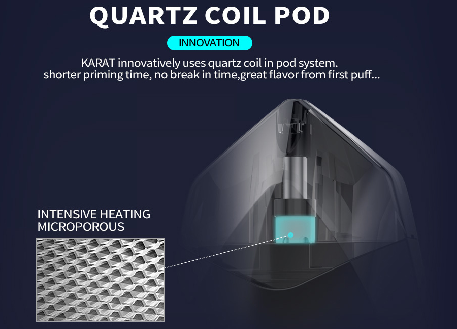 Smoant Karat Pod Cartridge with quartz coil