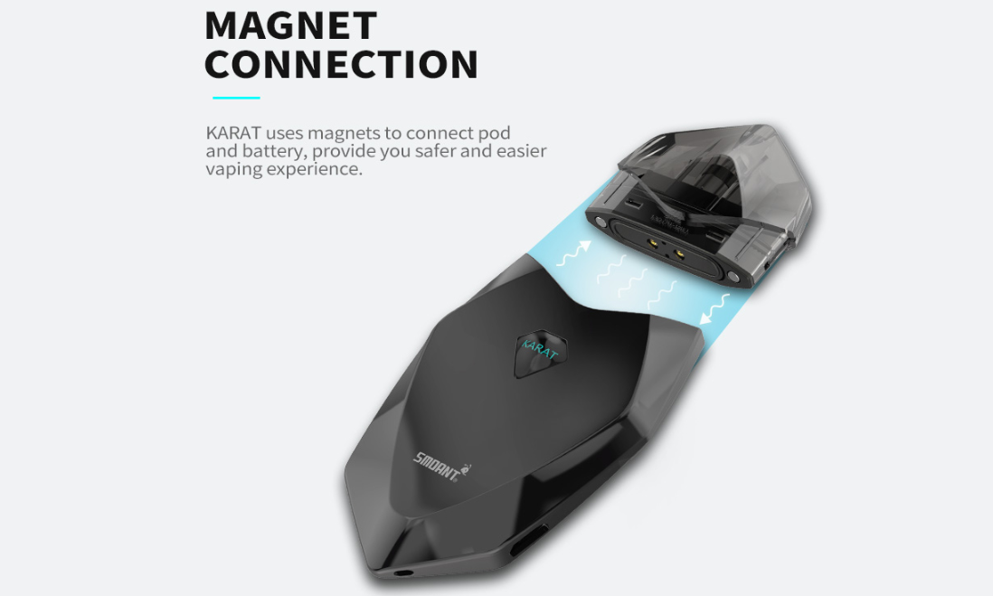 Smoant Karat Pod Kit Magnetic Connection