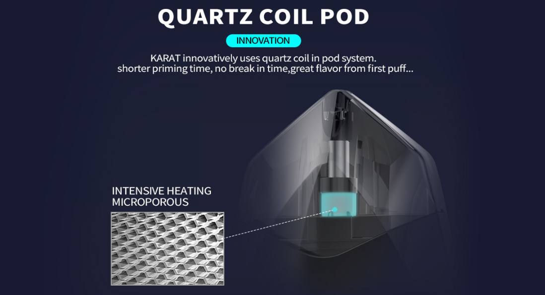 Smoant Karat Pod Kit with Quartz Coil Pod