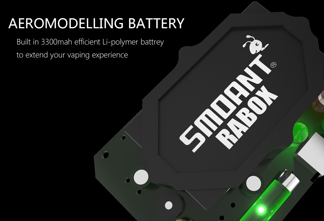 Smoant Rabox 100W Mod features 5