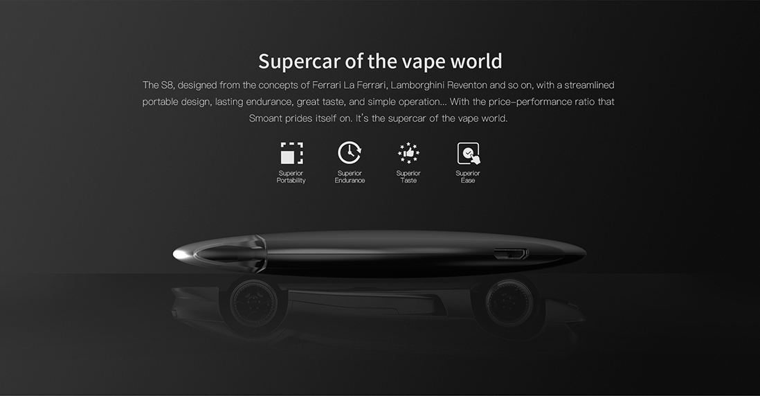 Smoant S8 Pod Starter Kit Main Features 1