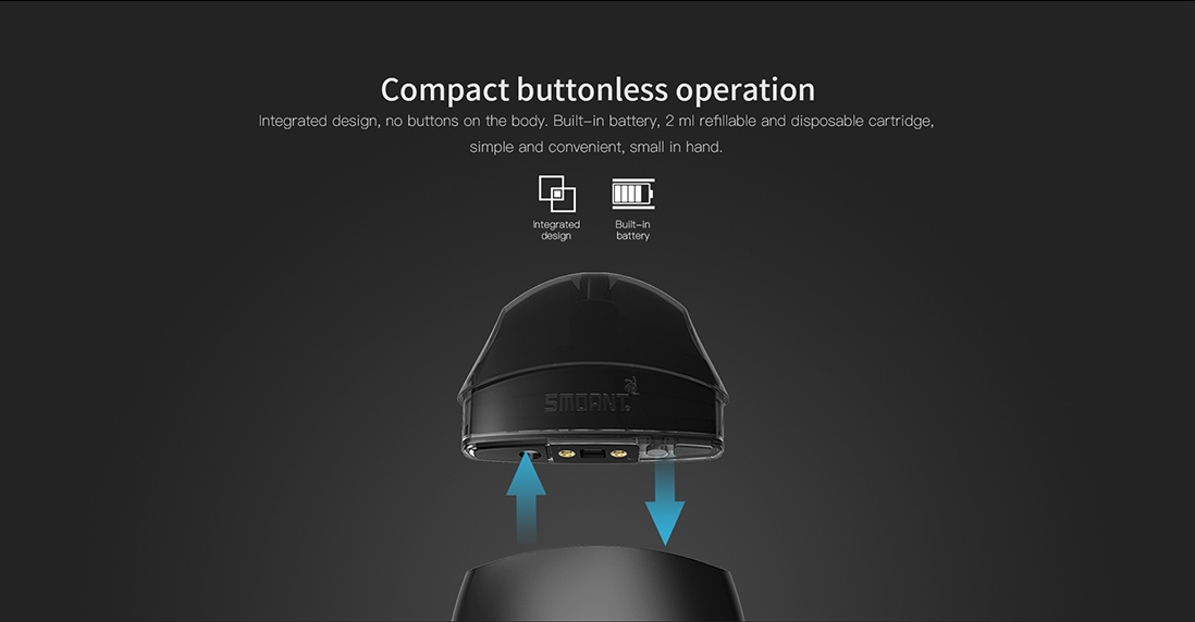 Smoant S8 Pod Starter Kit Main Features 2