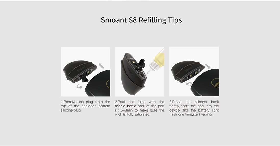 Smoant S8 Pod Starter Kit Main Features 7