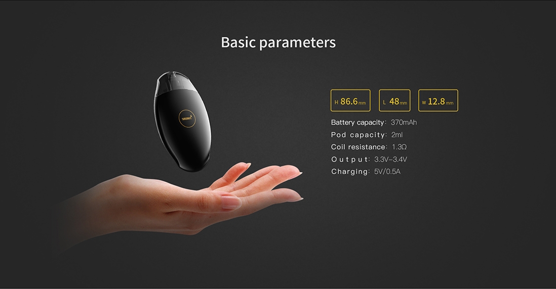 Smoant S8 Pod Starter Kit Parameter