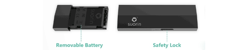 Suorin Edge Kit Case & 2 Batteries Structure