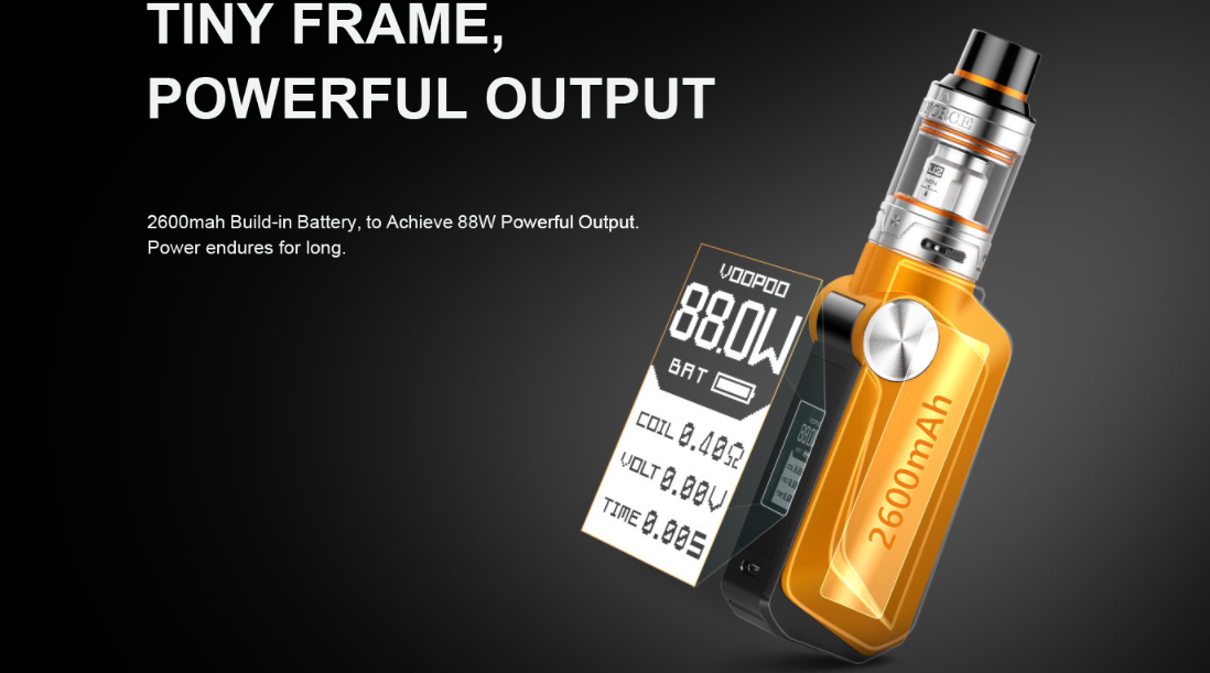 VOOPOO MOJO Kit Features