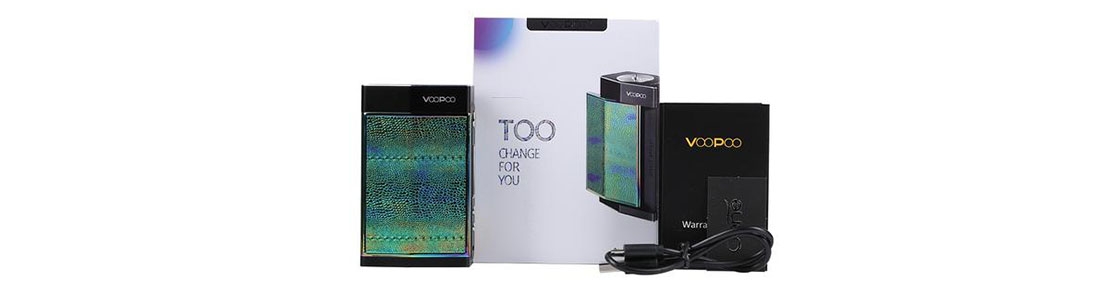 VOOPOO TOO 180W TC Box Mod Package List