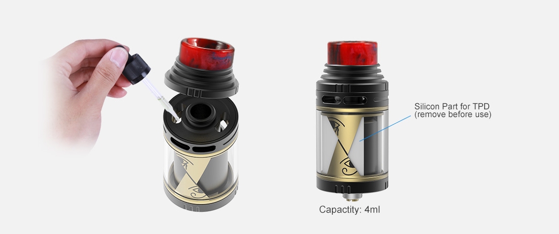 Vapefly Horus RTA Features