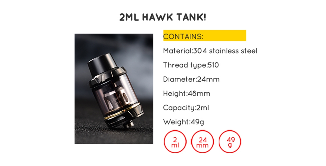 Vapor Storm ECO Pro Hawk Kit