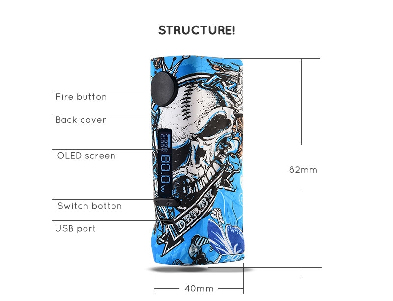 Vapor Storm ECO Pro Mod Size