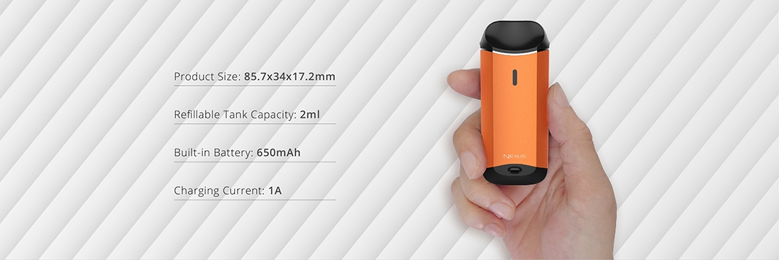 Vaporesso Nexus Kit Parameter