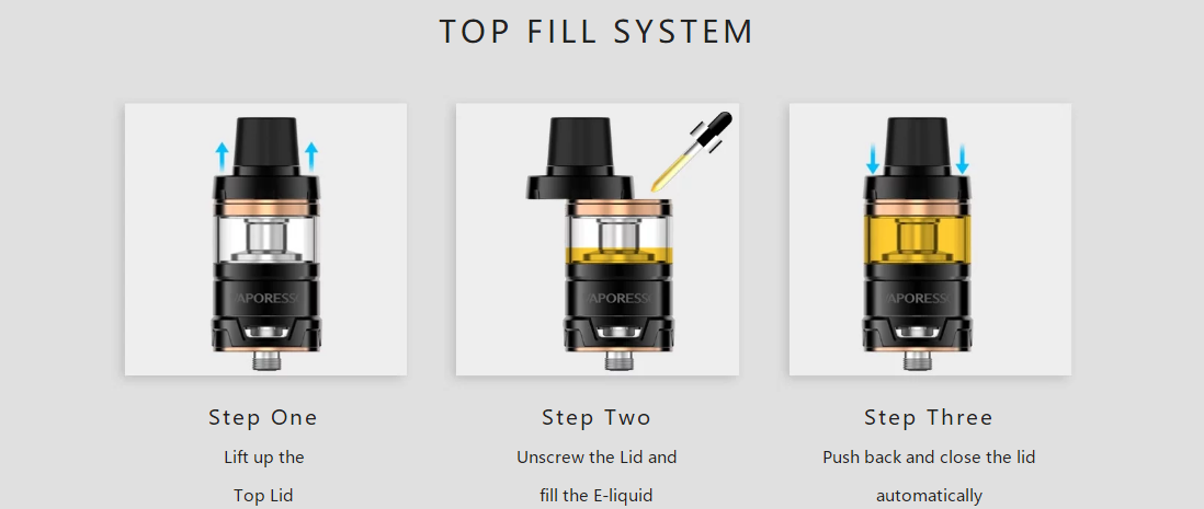 Vaporesso Armour Pro Kit 2ml features 2