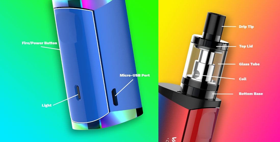 Vaporesso Drizzle Fit Kit Components