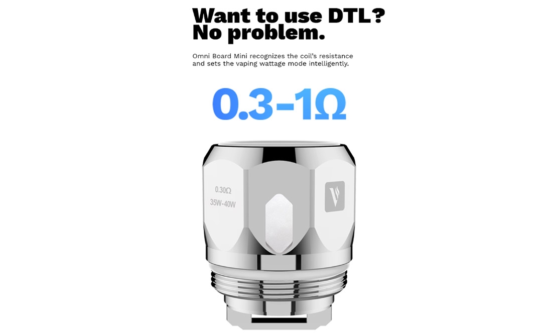 Vaporesso Drizzle Fit Kit MTL DTL