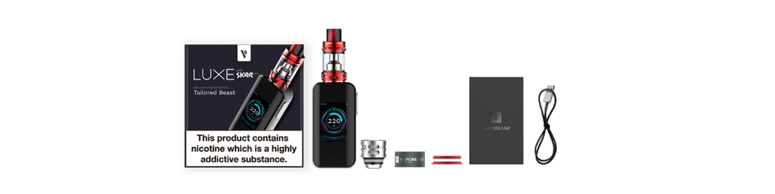 Vaporesso LUXE with SKRR Kit Package